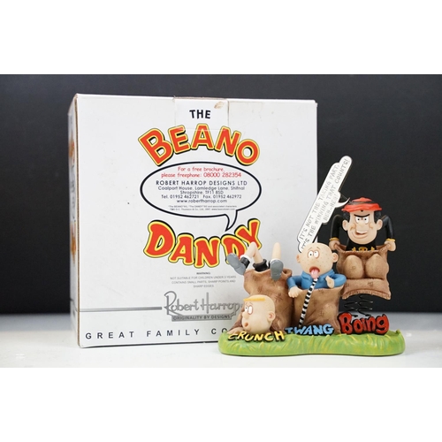 116 - Ten boxed Robert Harrop 'The Beano Dandy Collection' models to include DBS01 'Happy Birthday!' Denni... 