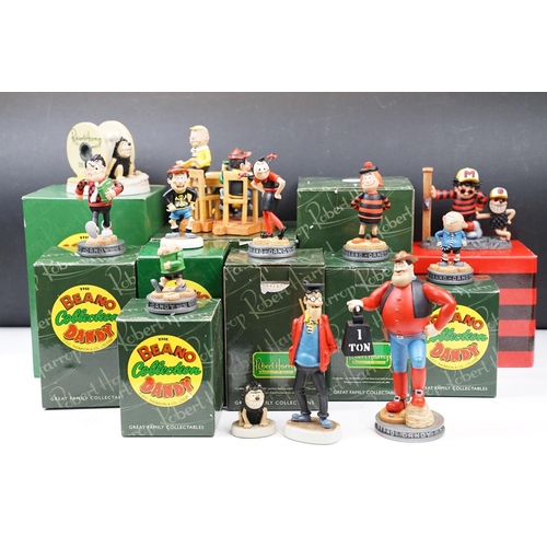 119 - Collection of ten boxed Robert Harrop 'The Beano Dandy Collection' models to include BDS05 Yo-Yo Col... 