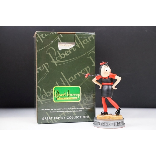 119 - Collection of ten boxed Robert Harrop 'The Beano Dandy Collection' models to include BDS05 Yo-Yo Col... 