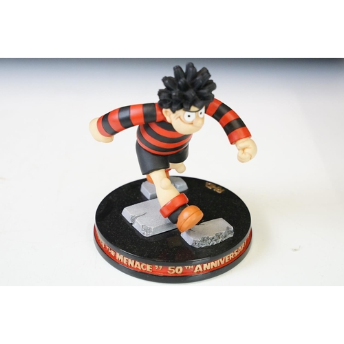 112 - Collection of Robert Harrop resin figurines to include Dennis the Menace figurines, Desperate Dan, T... 