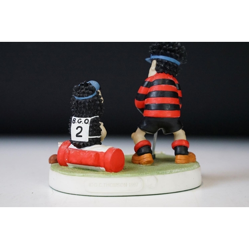 112 - Collection of Robert Harrop resin figurines to include Dennis the Menace figurines, Desperate Dan, T... 