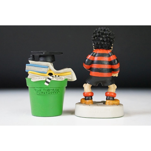 112 - Collection of Robert Harrop resin figurines to include Dennis the Menace figurines, Desperate Dan, T... 