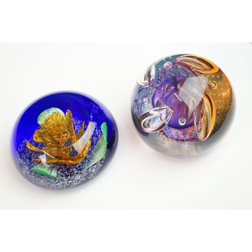 105 - Collection of Caithness paperweights including limited edition examples. The lot to include Alpine W... 