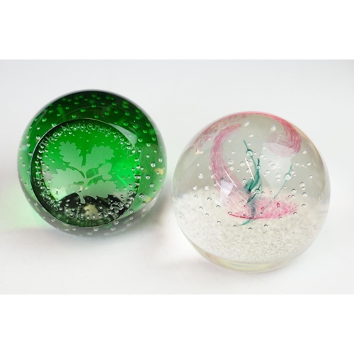 93 - Collection of Caithness paperweights including limited edition examples. Lot to include Merry Go Rou... 