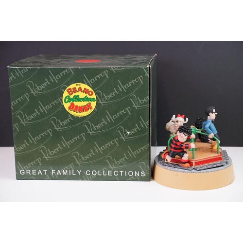 96 - Two Robert Harrop large boxed figurines to include 'The Swinging Scoundrels' musical box and 'The Ro... 