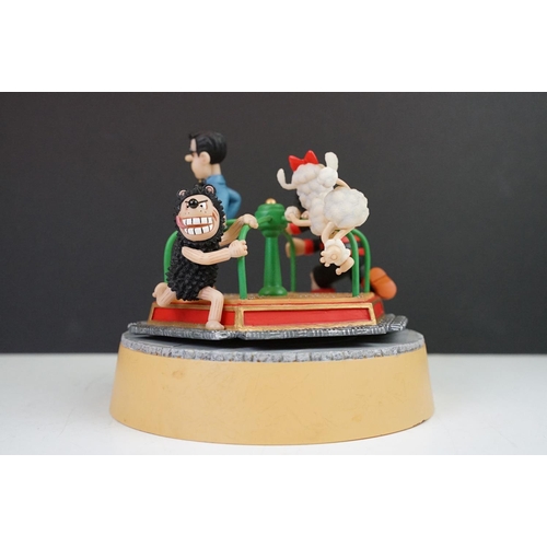 96 - Two Robert Harrop large boxed figurines to include 'The Swinging Scoundrels' musical box and 'The Ro... 