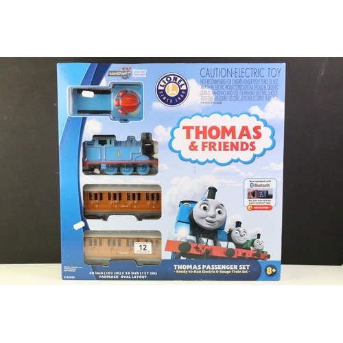 12 - Boxed Lionel O gauge Thomas & Friends 6-83510 Thomas Passenger Train Set, complete and ex