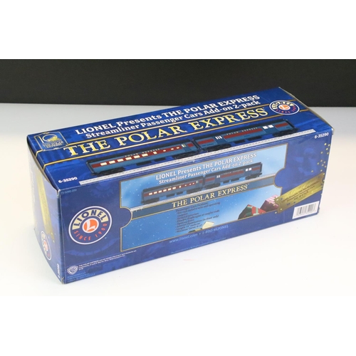 17 - Boxed Lionel O gauge 6-84328 The Polar Express Train Set, complete, plus a boxed Lionel 6-35290 The ... 