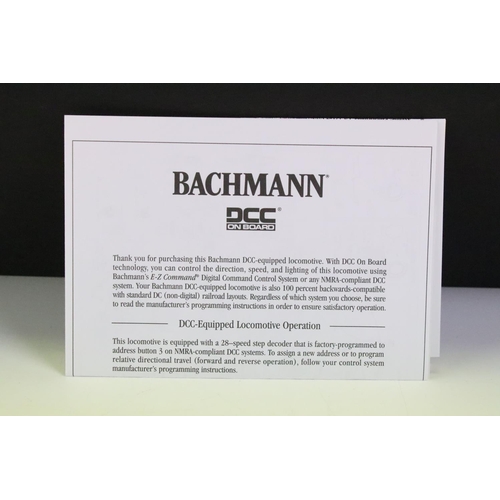 51 - Boxed Spectrum from Bachmann HO gauge DCC on Board 83404 4-4-0 Modern American Richmond LOCO Marylan... 