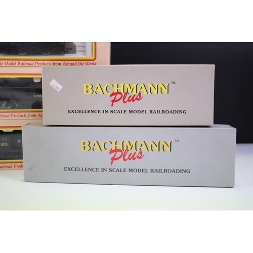 60 - Six boxed HO gauge Pennsylvania locomotives to include 2 x Bachmann Plus (11510 #2262 EMD GP35 Diese... 