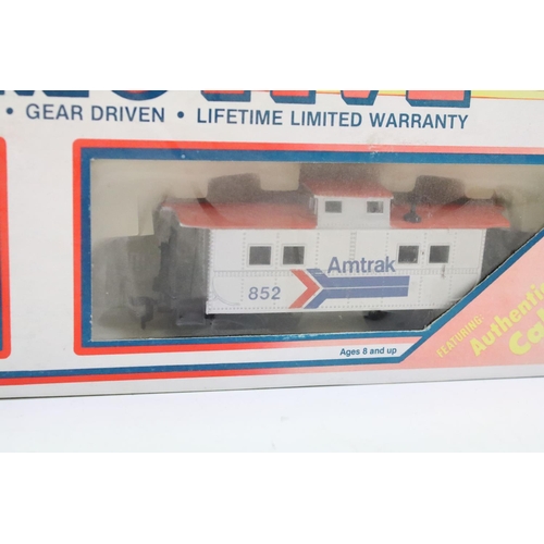 63 - Boxed Life Like HO gauge Deluxe Locomotive plus a boxed Rivarossi RT600227 60' HWT Passenger Car Set... 