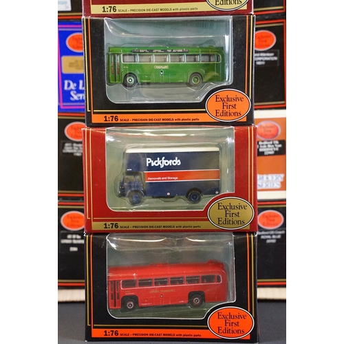 1001 - 72 Boxed EFE Exclusive First Editions model buses and commercial models to include De Luxe Series, G... 