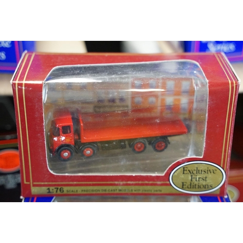 1005 - 61 Boxed EFE Exclusive First Editions model buses and commercial models to include De Luxe Series, C... 