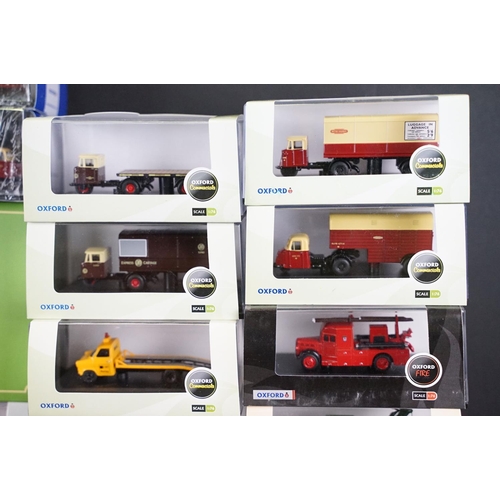 1006 - 27 Boxed / Cased 1/76 scale Oxford Diecast models to include Oxford Haulage, Oxford Omnibus, Oxford ... 