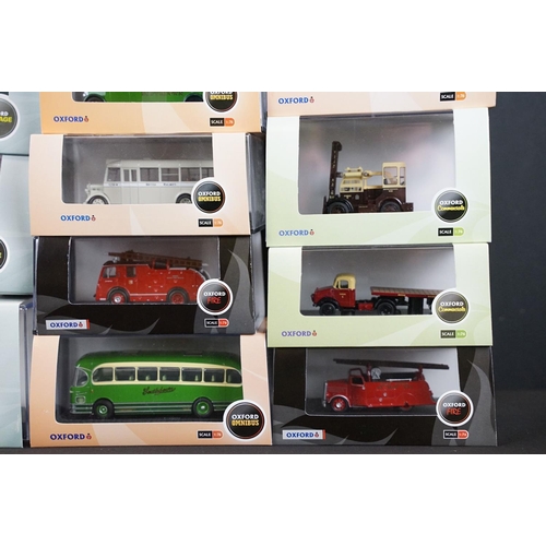 1006 - 27 Boxed / Cased 1/76 scale Oxford Diecast models to include Oxford Haulage, Oxford Omnibus, Oxford ... 