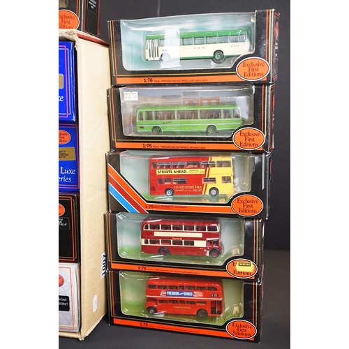 1007 - 48 boxed EFE Exclusive First Editions diecast model buses to include De-Regulation, De Luxe Series, ... 