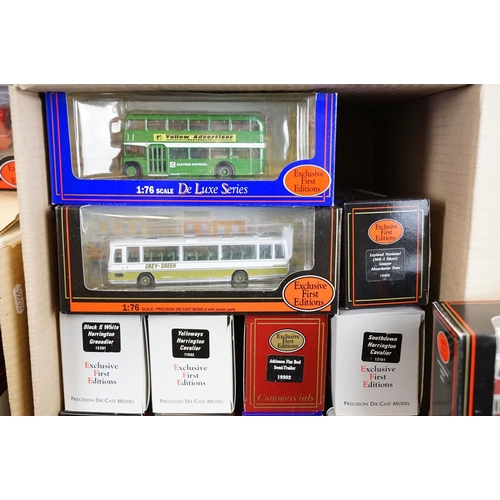 1009 - 41 Boxed EFE Exclusive First Editions model buses and commercial models to include De Luxe Series, T... 