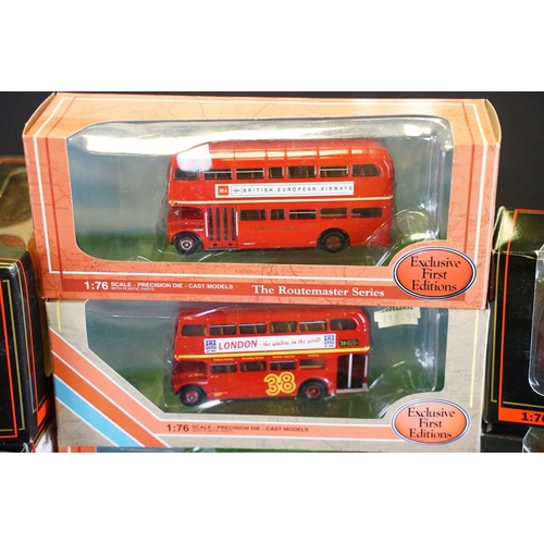 1010 - 80 Boxed EFE Exclusive First Editions model buses to include De Luxe Series, The Routemaster Series,... 