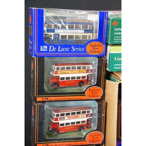 1011 - 45 boxed EFE Exclusive First Editions diecast model buses to include De-Regulation, De Luxe Series, ... 