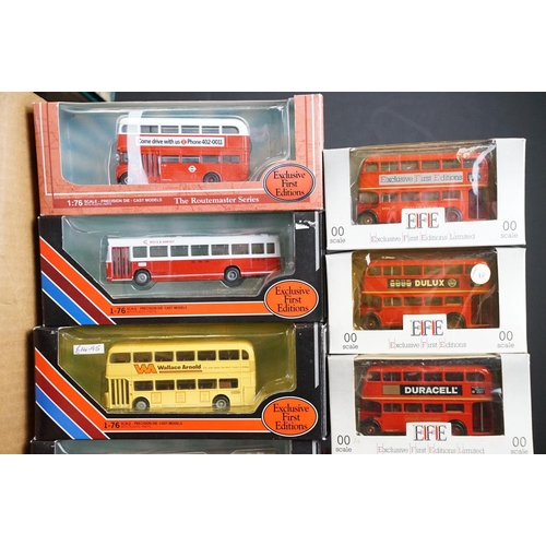 1011 - 45 boxed EFE Exclusive First Editions diecast model buses to include De-Regulation, De Luxe Series, ... 