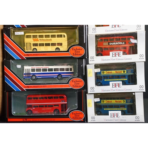 1011 - 45 boxed EFE Exclusive First Editions diecast model buses to include De-Regulation, De Luxe Series, ... 