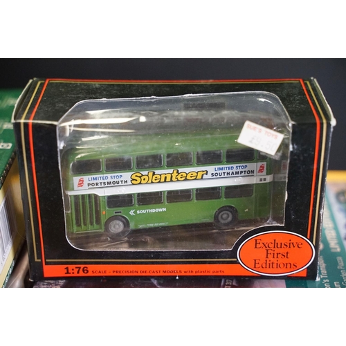 1011 - 45 boxed EFE Exclusive First Editions diecast model buses to include De-Regulation, De Luxe Series, ... 