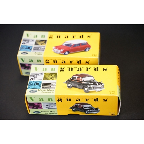 1013 - 17 boxed 1/64 scale Vanguards diecast models to include VA06706, VA20000, VA6000, VA7001, VA8001, VA... 