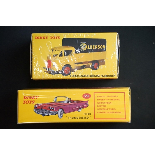 1014 - 39 Boxed / cased Atlas Dinky Collection diecast models, all variants, excellent condition with some ... 