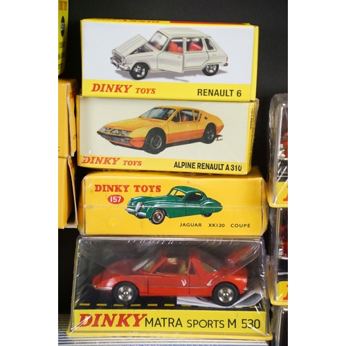 1014 - 39 Boxed / cased Atlas Dinky Collection diecast models, all variants, excellent condition with some ... 