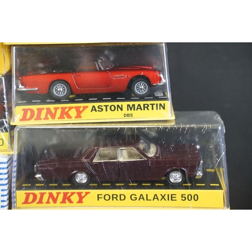 1014 - 39 Boxed / cased Atlas Dinky Collection diecast models, all variants, excellent condition with some ... 