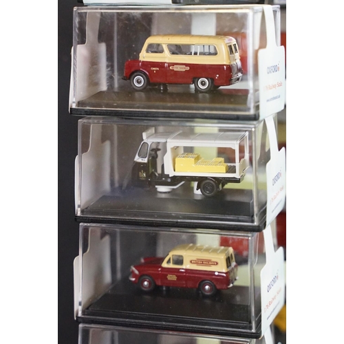 1016 - 59 Boxed / Cased 1/76 and 1/87 scale Oxford Diecast models to include Oxford Fire, Oxford Commercial... 