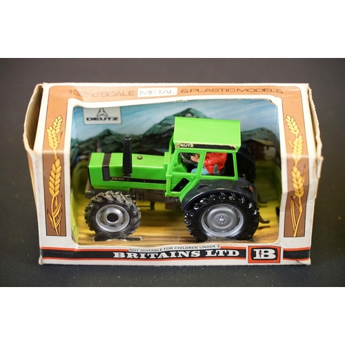 1019 - Collection of 15 boxed Britains farming related diecast models to include 9578 Loader Wagon, 9547 Ho... 