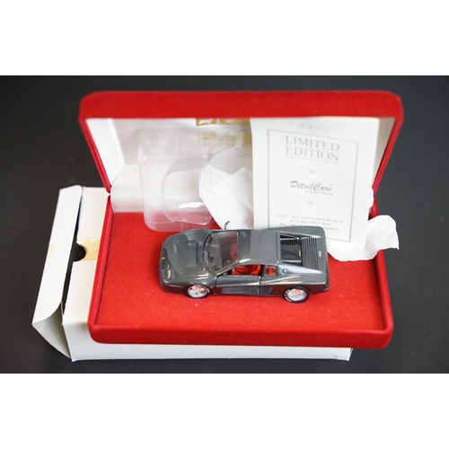 1020 - Collection of six boxed diecast models to include 2 x Minichamps Paul's Model Art Ferrari 333 SP and... 