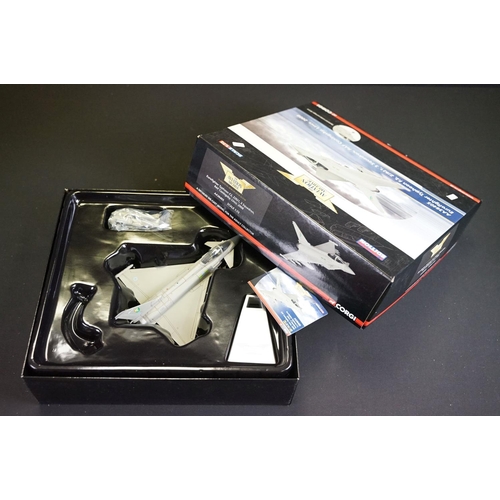 1026 - Collection of seven boxed Corgi diecast model planes to include Aviation Archives featuring 1/72 sca... 