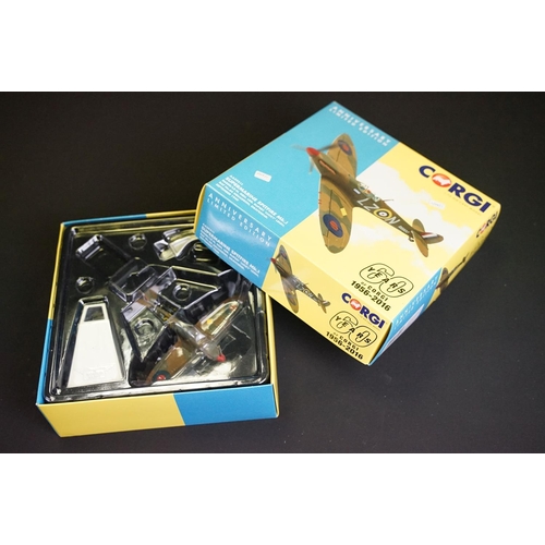 1026 - Collection of seven boxed Corgi diecast model planes to include Aviation Archives featuring 1/72 sca... 