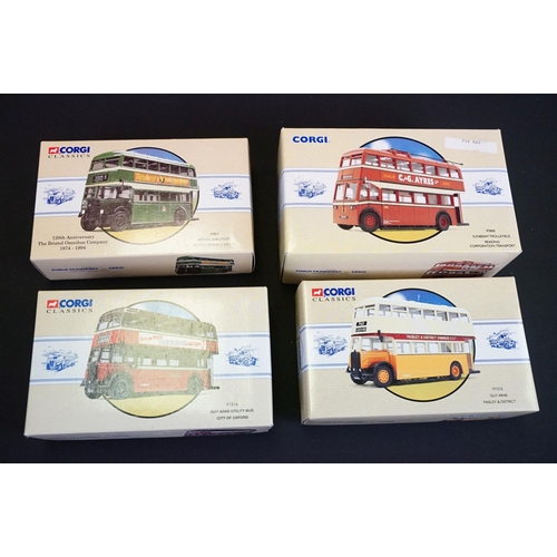 1029 - 17 boxed Corgi diecast models to include 10 x Corgi Classics featuring 97853, 97800, 97829, 97313, 9... 