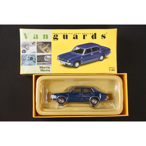 1033 - 17 boxed 1:43 Corgi / Lledo Vanguards diecast models to include VA 01121 Bus Interest Group, VA 1100... 