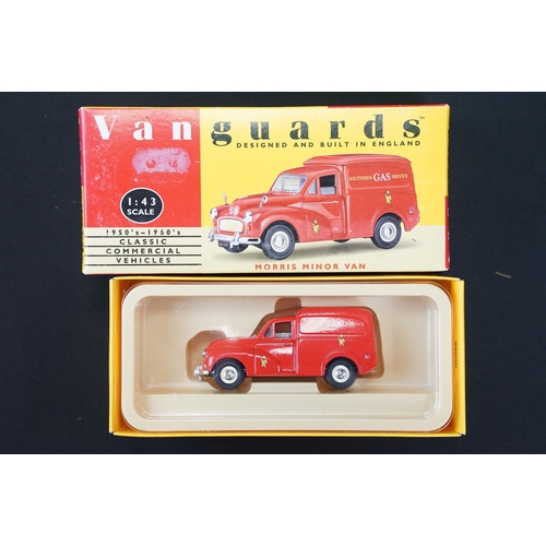 1033 - 17 boxed 1:43 Corgi / Lledo Vanguards diecast models to include VA 01121 Bus Interest Group, VA 1100... 