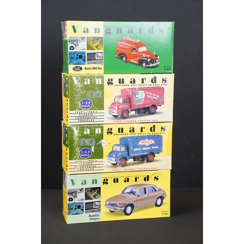 1033 - 17 boxed 1:43 Corgi / Lledo Vanguards diecast models to include VA 01121 Bus Interest Group, VA 1100... 