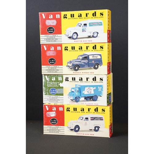 1033 - 17 boxed 1:43 Corgi / Lledo Vanguards diecast models to include VA 01121 Bus Interest Group, VA 1100... 