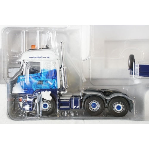 1035 - Collection of five boxed 1/50 scale Corgi haulage diecast models to include 2 x ltd edn models featu... 