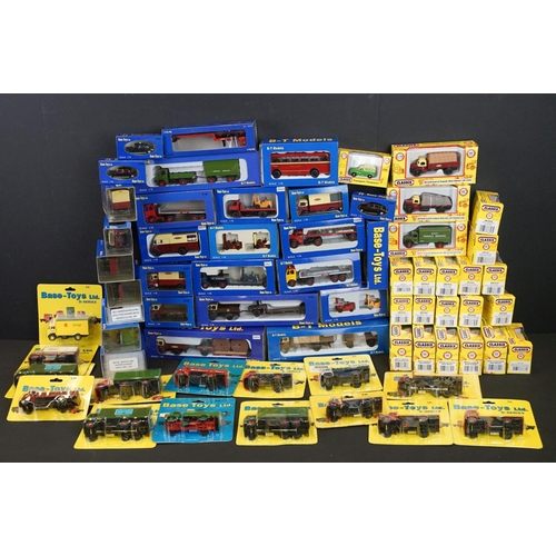 1038 - Collection of 65 boxed / carded diecast models to include 22 x boxed Classix models to include EM763... 