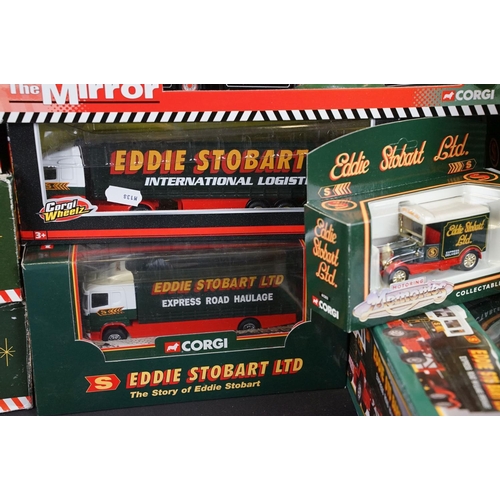 1039 - 43 Boxed Corgi Eddie Stobart diecast models featuring CC68702, 61203, 23101, 59601, 66201, 5901, etc... 