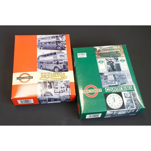 1040 - Collection of 39 Boxed EFE Exclusive First Editions model buses and commercial models to include De ... 