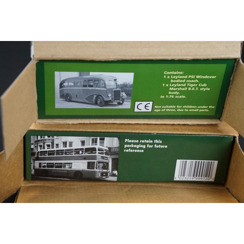 1040 - Collection of 39 Boxed EFE Exclusive First Editions model buses and commercial models to include De ... 