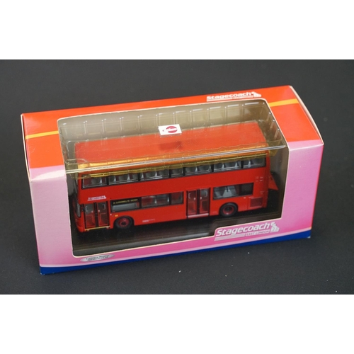 1041 - 12 Boxed / cased Creative Masters 1:76 diecast model buses to include Stagecoach London, Western Gra... 