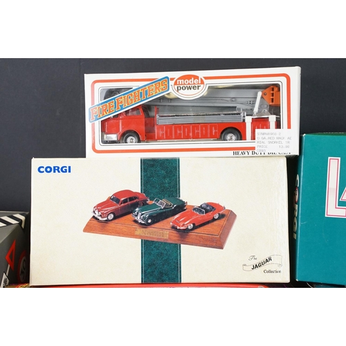 1045 - Collection of 25 boxed / cased diecast models to include Oxford Diecast featuring Commercials and Ra... 