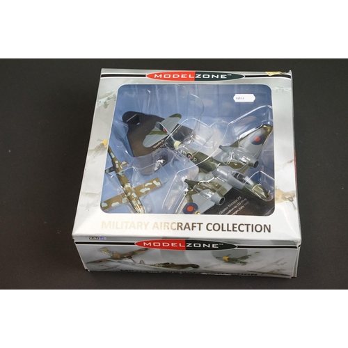 1047 - Collection of seven boxed military diecast models to include Corgi, Falcon Models, Model Power and M... 