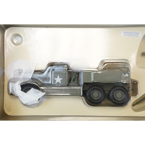 1047 - Collection of seven boxed military diecast models to include Corgi, Falcon Models, Model Power and M... 