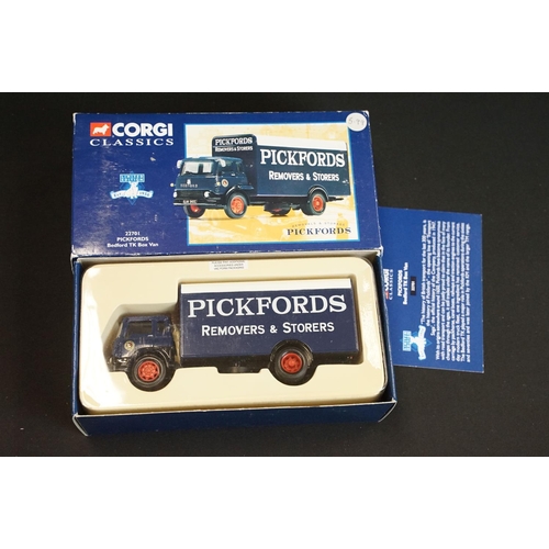 1053 - Collection of eight boxed Corgi Pickfords diecast models to include 16703 Deluxe Edition Scammell Hi... 